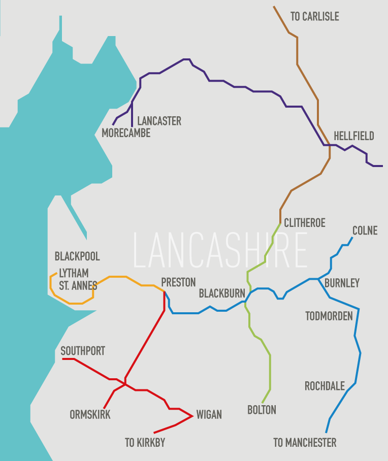 The 7 Lines of Lancashire