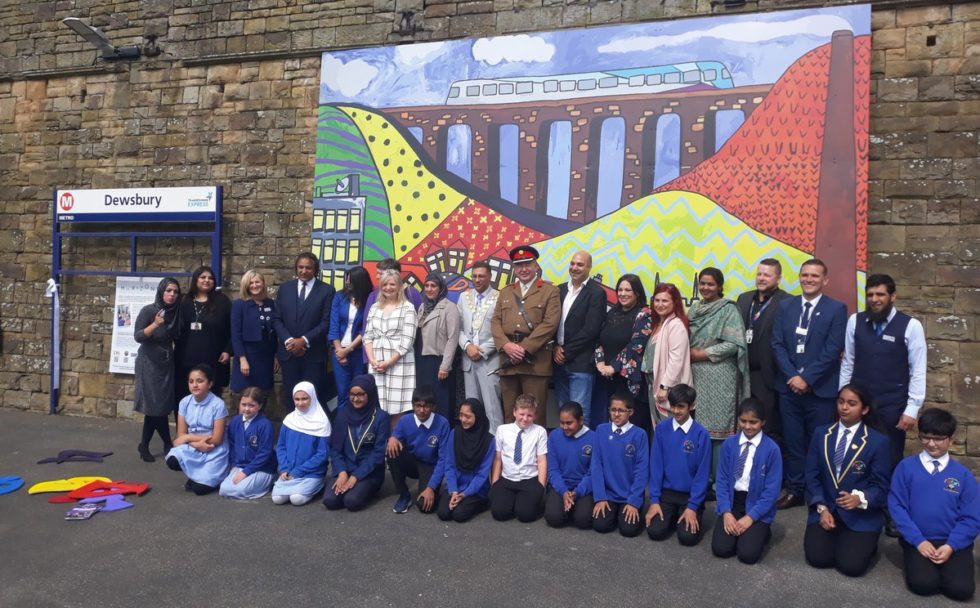Horizons Project Unveiled At Dewsbury Community Rail Lancashire